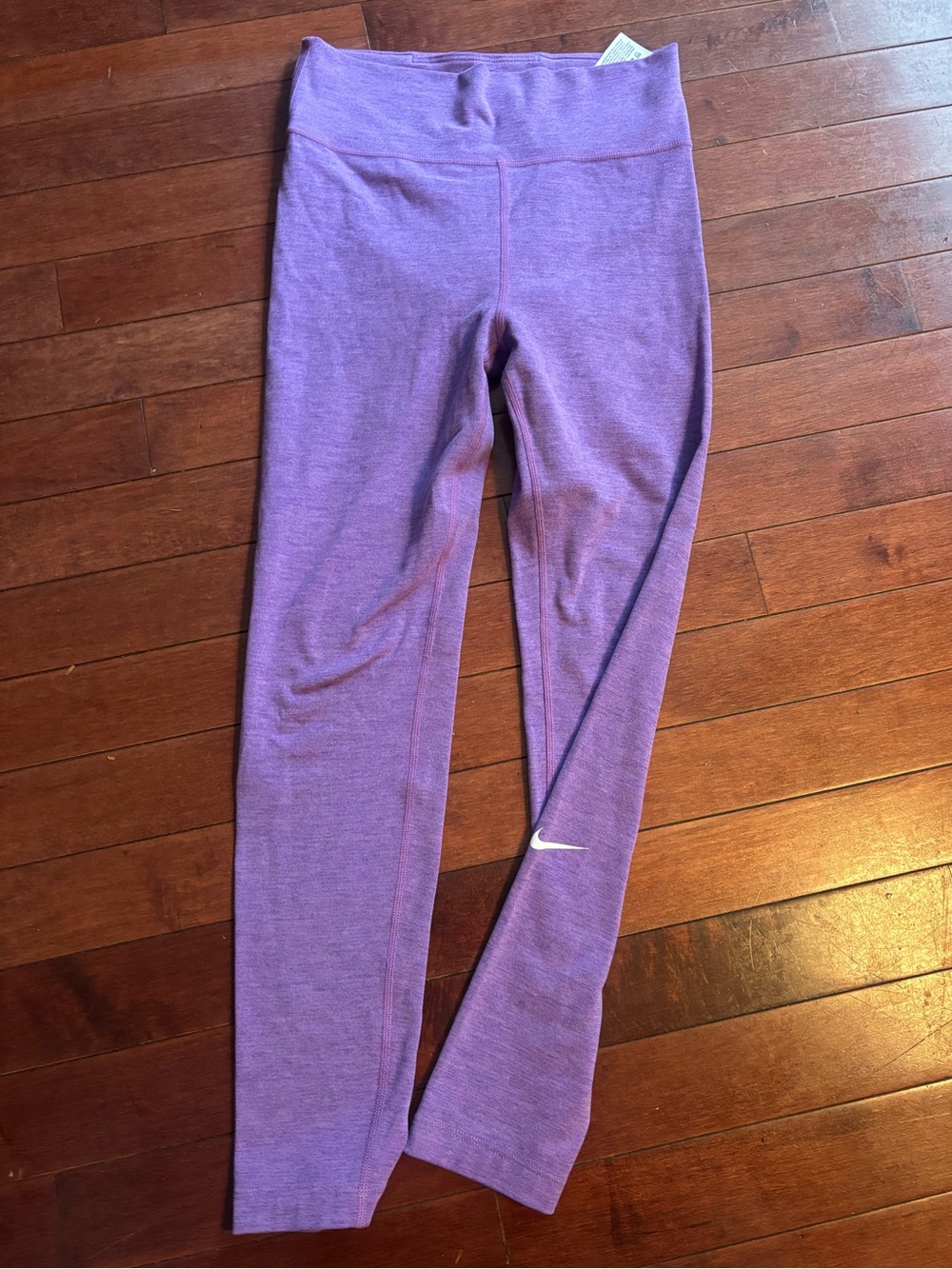 Nike Girls Purple Seamless Athletic Leggings Small